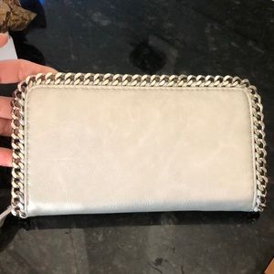Z Gallerie Zip Wallet Silver